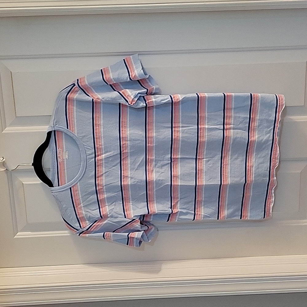 Childrens Place powder blue striped tee/ XXL